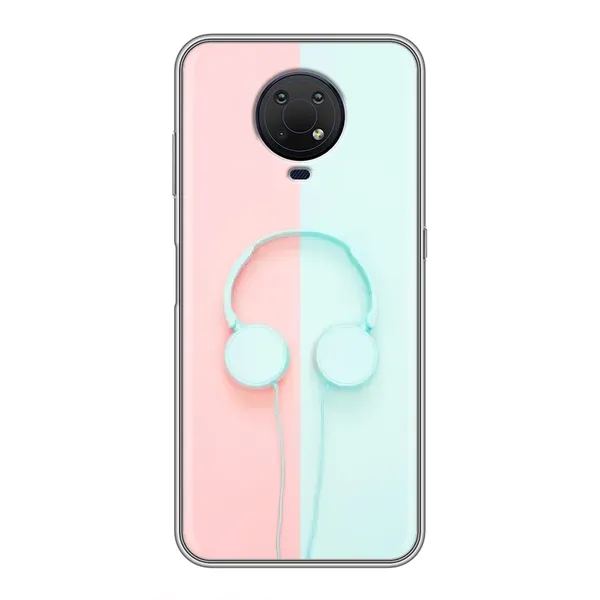 Чохол з малюнком «Навушники» для Nokia G10 Чохол з малюнком «Навушники» для Nokia G10