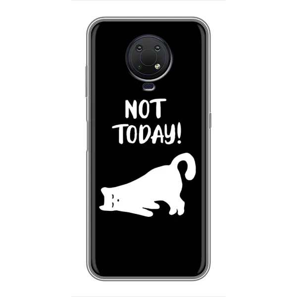 Чехол с рисунком «Not Today» для Nokia G10 Чехол с рисунком «Not Today» для Nokia G10