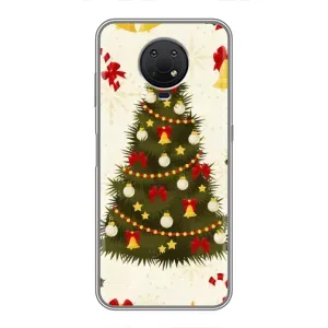 Чехол Новогодняя Елка на Nokia G10 (Новогодний принт)