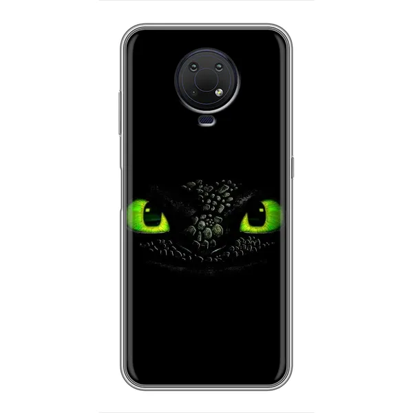 Чехол с рисунком «Глаза Беззубика» для Nokia G10 Чехол с рисунком «Глаза Беззубика» для Nokia G10