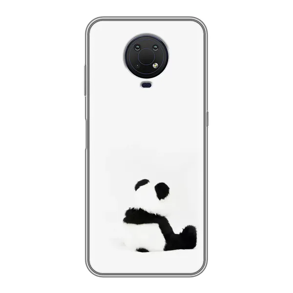 Чехол с рисунком «Панда обиделся» для Nokia G10 Чехол с рисунком «Панда обиделся» для Nokia G10