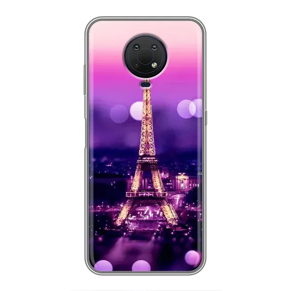 Чехол с рисунком «Париж башня» для Nokia G10 Чехол с рисунком «Париж башня» для Nokia G10