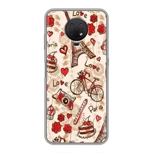 Чехол с Эйфелевой башней на Nokia G10 (Париж мечта)