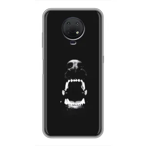 Чехол ДОБЕРМАН для Nokia G10 (Пасть добермана)