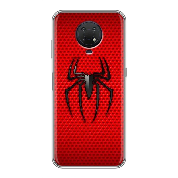 Чехол с рисунком «Паук марвел» для Nokia G10 Чехол с рисунком «Паук марвел» для Nokia G10