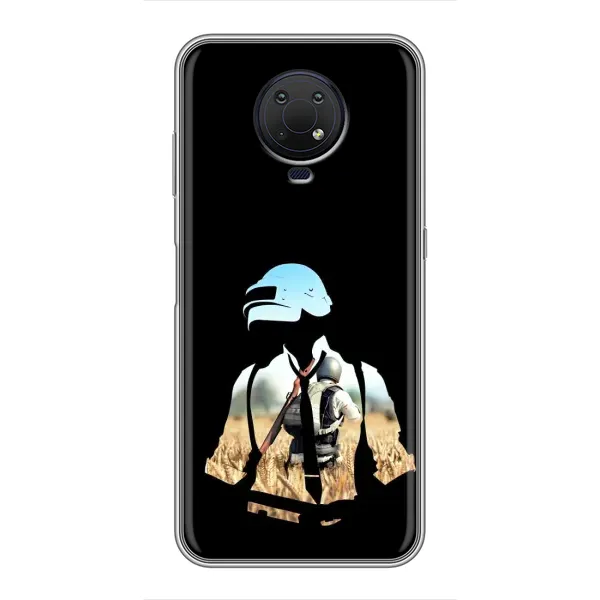 Чехол с рисунком «Пубг мен» для Nokia G10
