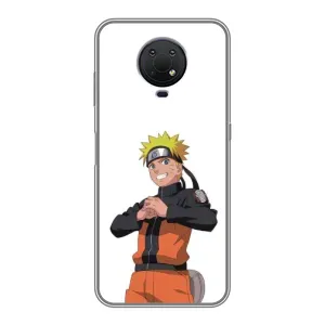 Чехлы с принтом Наруто на Nokia G10 (Радосный Наруто)
