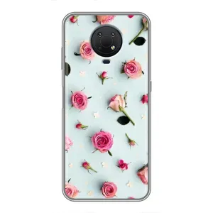 Чехлы с принтом Розочки для Nokia G10 (Разные цветы)