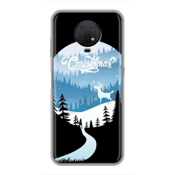 Чехол с рисунком «Рождественский Олень» для Nokia G10 Чехол с рисунком «Рождественский Олень» для Nokia G10