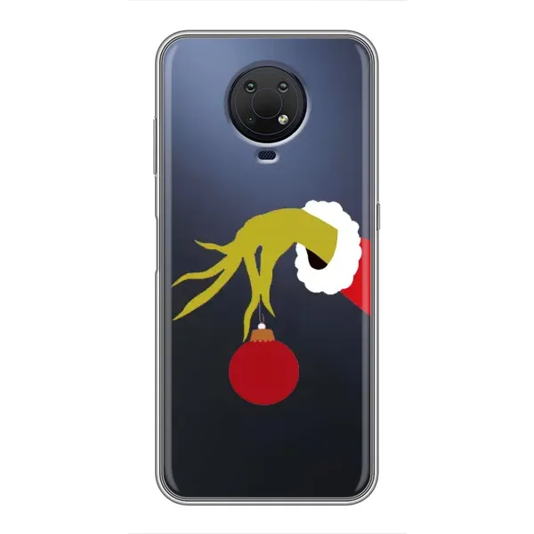Чохол з малюнком «Рука Грінча» для Nokia G10 Чохол з малюнком «Рука Грінча» для Nokia G10