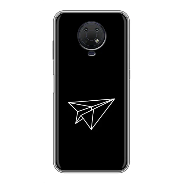 Чехол с рисунком «Самолетик» для Nokia G10 Чехол с рисунком «Самолетик» для Nokia G10