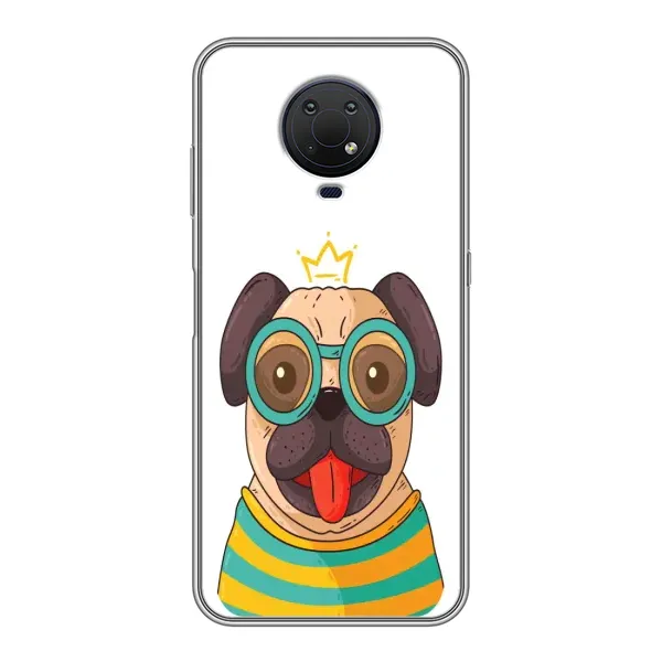 Чохол з малюнком «Собака Король» для Nokia G10 Чохол з малюнком «Собака Король» для Nokia G10