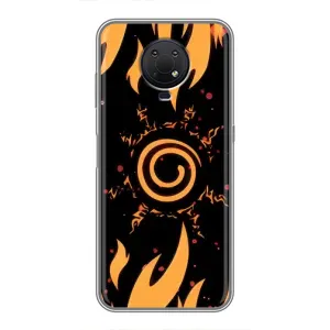 Купить Чехлы на телефон с принтом Anime для Nokia G10 (Солнце Наруто)