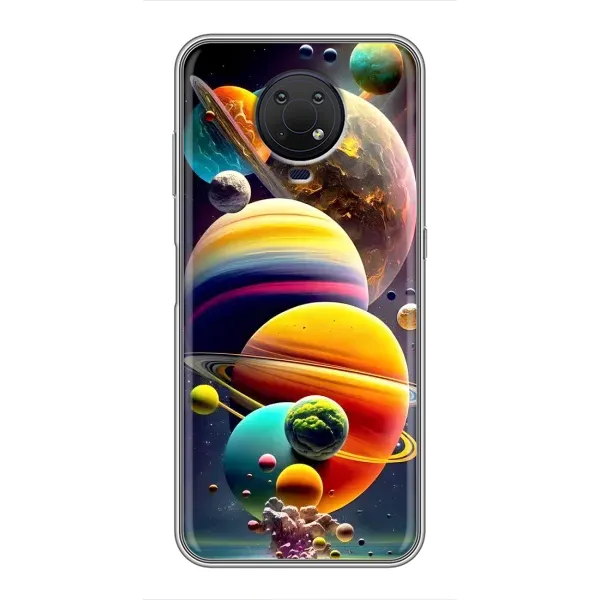 Чехол с рисунком «Солнечна система» для Nokia G10 Чехол с рисунком «Солнечна система» для Nokia G10
