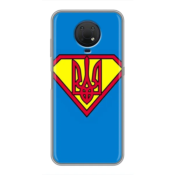 Чехол с рисунком «Super - Герб» для Nokia G10 Чехол с рисунком «Super - Герб» для Nokia G10