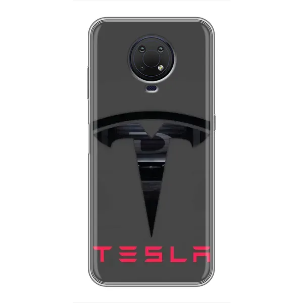 Чехол с рисунком «Logo TESLA» для Nokia G10 Чехол с рисунком «Logo TESLA» для Nokia G10
