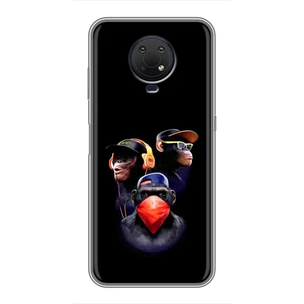 Чохол з малюнком «Три обізяни» для Nokia G10 Чохол з малюнком «Три обізяни» для Nokia G10