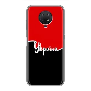 Чехлы УПА (Красно-Чёрный) на Nokia G10 (Украина УПА)