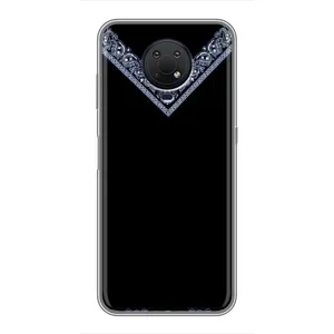 Силиконовый Чехол на Nokia G10 (Воротник вышиванки)