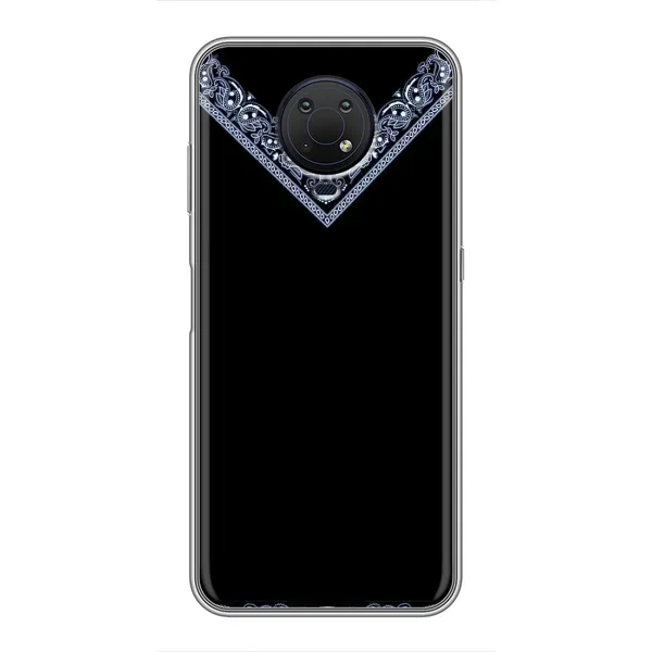 Чехол с рисунком «Воротник вышиванки» для Nokia G10 Чехол с рисунком «Воротник вышиванки» для Nokia G10