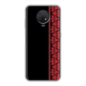 Силиконовый Чехол на Nokia G10 с картинкой Вышиванки