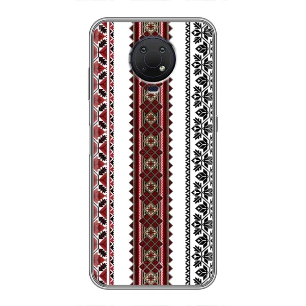 Чехол с рисунком «Вышиваночки» для Nokia G10 Чехол с рисунком «Вышиваночки» для Nokia G10