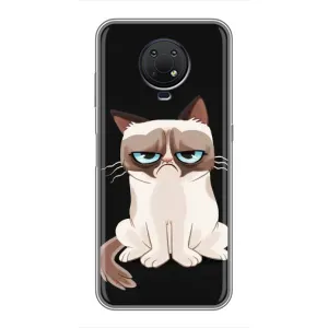 Чехол на тематику: Коты для Nokia G10 (Взгляд кота)