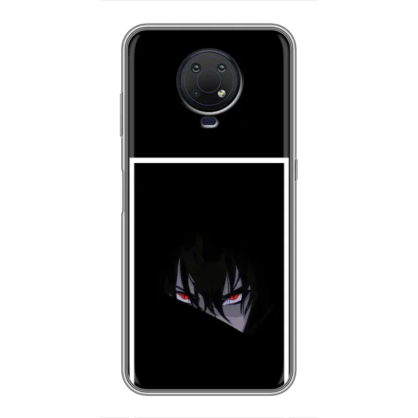 Чехол с рисунком «Взгляд Саскэ» для Nokia G10 Чехол с рисунком «Взгляд Саскэ» для Nokia G10