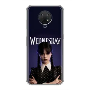 Чехлы с принтом Уэнсдей на Nokia G10 (Wednesdey)