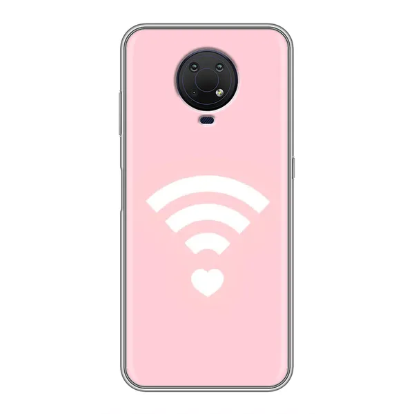 Чехол с рисунком «WiFi Love» для Nokia G10 Чехол с рисунком «WiFi Love» для Nokia G10