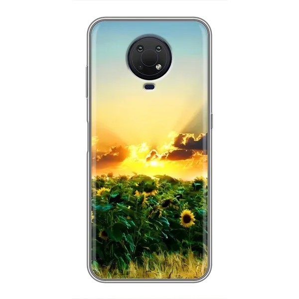 Чехол с рисунком «Закат Солнца» для Nokia G10 Чехол с рисунком «Закат Солнца» для Nokia G10
