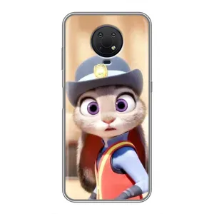 Чехлы ЗВЕРОПОЛИС для Nokia G10 (Заяц Джуді Хопс)