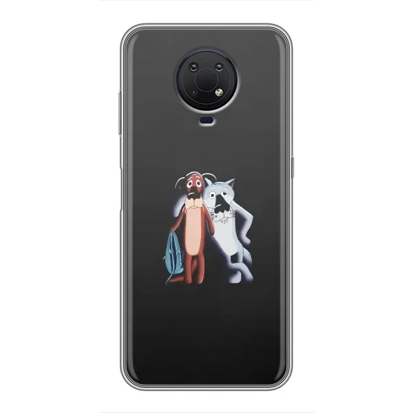 Чехол с рисунком «Шо, опять» для Nokia G10