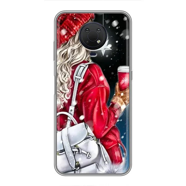 Чехол с рисунком «Зима пришла» для Nokia G10