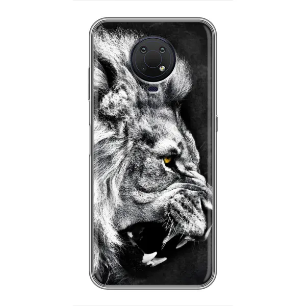 Чехол с рисунком «Злой ЛЕВ» для Nokia G10