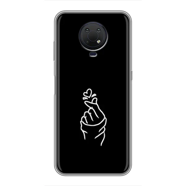 Чехол с рисунком «Знак Сердечка» для Nokia G10 Чехол с рисунком «Знак Сердечка» для Nokia G10