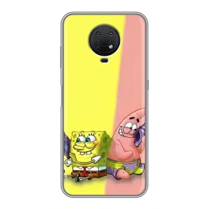 Чехлы с Патриком на Nokia G10 (Звонок)