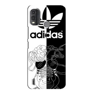 Чехол в стиле "Адидас" для Нокиа Джи 11 Плюс (Adidas шнурки)