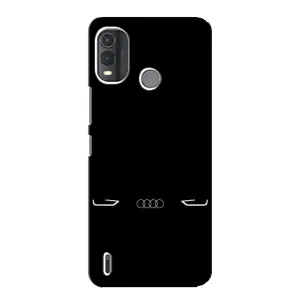 Силіконовий бампер з картинкою машини на Nokia G11 Plus (Сілует Audi)