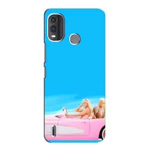Силиконовый Чехол Барби Фильм на Nokia G11 Plus (Барби и Кен)