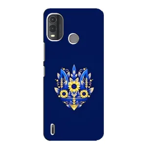 Чехол Укр Символика для Nokia G11 Plus (Цветущий Герб)