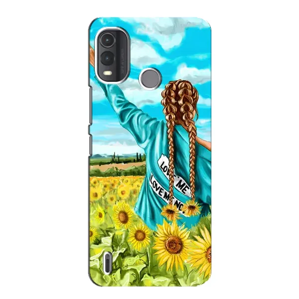 Чехол с рисунком «Девушка на поле» для Nokia G11 Plus Чехол с рисунком «Девушка на поле» для Nokia G11 Plus