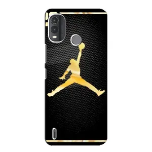 Силиконовый Чехол Nike Air Jordan на Нокиа Джи 11 Плюс (Джордан 23)