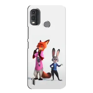 Силіконовий чохол з принтом Зоотрополіс для Nokia G11 Plus (Джуді і Нік)