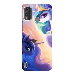 Чохол Unicorn на Nokia G11 Plus (Єдиноріжки на хамарках)