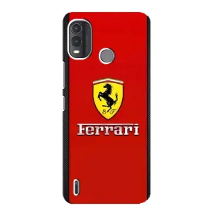 Силіконовий бампер з картинкою машини на Nokia G11 Plus (Ferrari Logo)