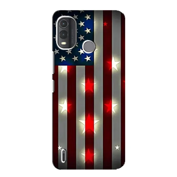 Чехол с рисунком «Флаг США 2» для Nokia G11 Plus Чехол с рисунком «Флаг США 2» для Nokia G11 Plus