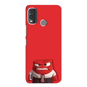 Чехол Головоломка для Nokia G11 Plus - (AlphaPrint) (Гнев)