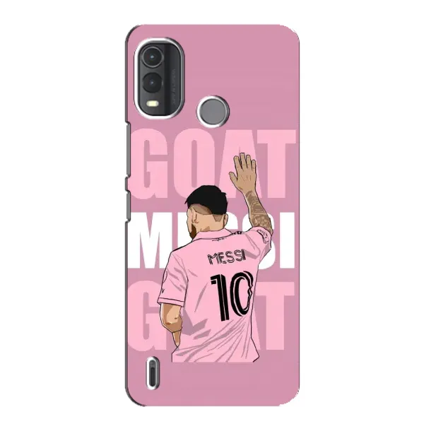 Чехол с рисунком «GOAT MESSI» для Nokia G11 Plus Чехол с рисунком «GOAT MESSI» для Nokia G11 Plus