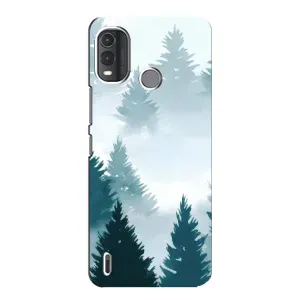 Летний Чехол на Nokia G11 Plus (Горный лес)